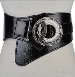 cintura elasticizzato a vita larga