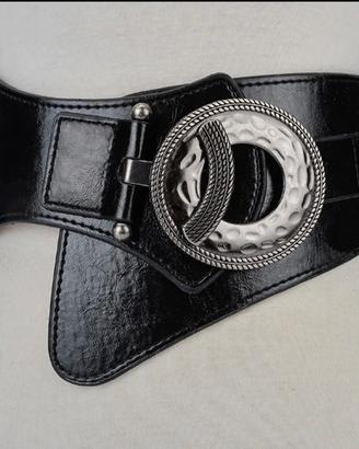 cintura elasticizzato a vita larga