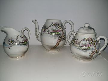 Servizio the giapponese in porcellana finissima