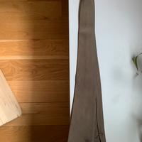 Cravatta Burberry marrone nuova