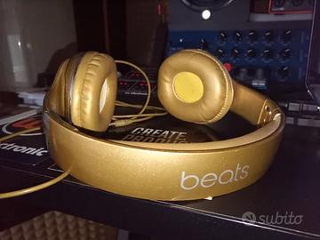 Beats Audio studio cuffie hi-fi gold headphone
