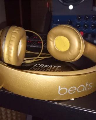 Beats Audio studio cuffie hi-fi gold headphone