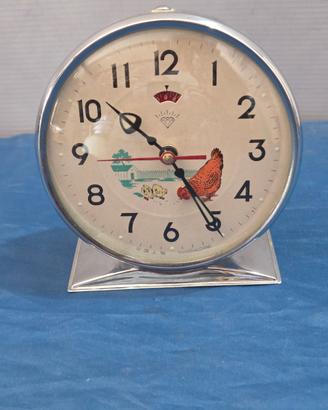 Sveglia Vintage "Gallina" Diamond Funzionante 