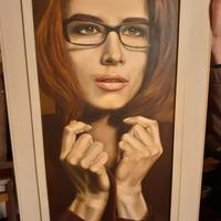 Ritratto donna con occhiali