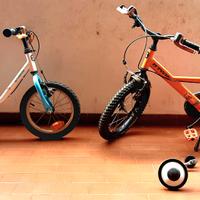 Biciclette raggio 14 e raggio 16