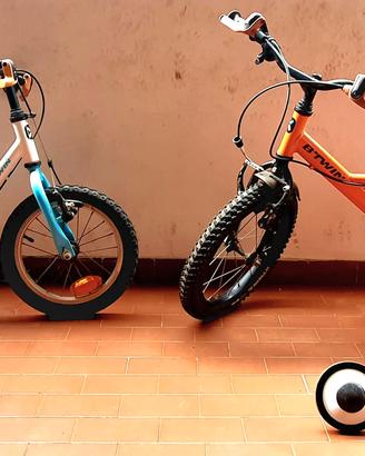 Biciclette raggio 14 e raggio 16