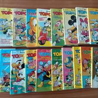 Lotto di 19 fumetti di topolino anno 1989 