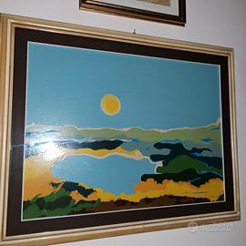 quadro MARIO CORVI ( piacenza ) ex arsenale 
