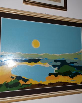 quadro MARIO CORVI ( piacenza ) ex arsenale 