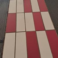 tavolo da esterno in ferro e ceramica