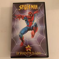 Vhs Spider Man la vendetta di loki 1995