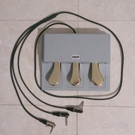 TRIPLO  PEDALE mod.  VFP3-D PER TASTIERE MUSICALI 