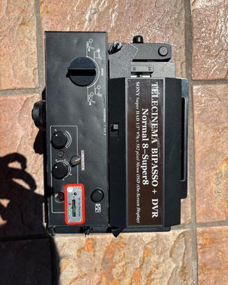 Telecinema Bipasso Normal 8 - Super 8 + DVR