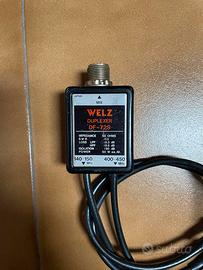Duplexer WELZ DF 72S  Vhf/Uhf
