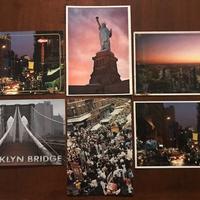 Cartoline Vintage 1970-80 Boston NY Torri Gemelle