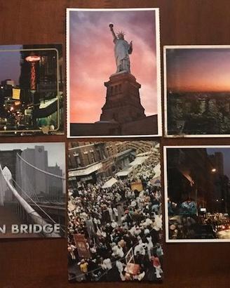 Cartoline Vintage 1970-80 Boston NY Torri Gemelle