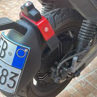 ANTIFURTO BLOCCA RUOTA ALLARME SCOOTER MOTO BICI