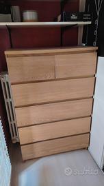 cassettiera MALM Ikea