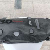 BORSA RULLO GRIGIO WATERPROF DA SELLA  30 Lt. GIVI