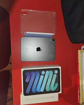 ipad mini 6 con apple pencil, scatole originali