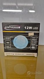 2 pz faretti led da incasso 12w tondi