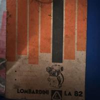 Manuale funzionamento e catalogo Lombardino LA 82