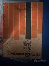 Manuale funzionamento e catalogo Lombardino LA 82