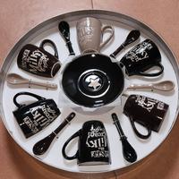 set 6 tazze da caffe ceramica nuovo 