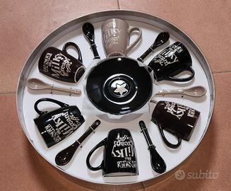 set 6 tazze da caffe ceramica nuovo 