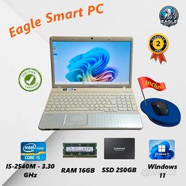 NOTEBOOK SONY 15.6" i5 3.30 GHz 16GB RAM SSD 250GB