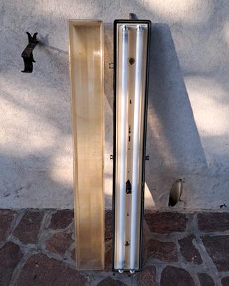 Plafoniera doppio neon 127 cm