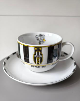 Tazza ufficiale numerata Juventus Tognana piattino