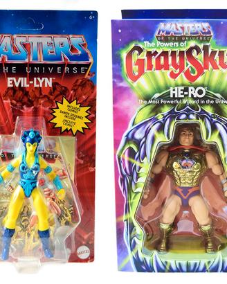 Masters Of The Universe Origins He-Ro e Evil-Lyn