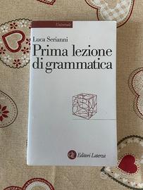 Prima lezione di grammatica