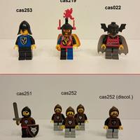 Lego Minifigure Castle - Dragon/Fright k./Wolfpack