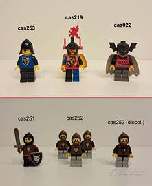 Lego Minifigure Castle - Dragon/Fright k./Wolfpack