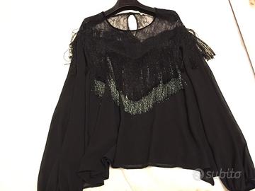 Blouse marca AnnaRita N colore NERA tg 40