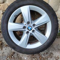 Cerchi in lega BMW con 205/55 R17 da neve