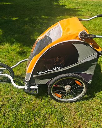 Rimorchio bici passeggino Burley D’Lite per bimbi