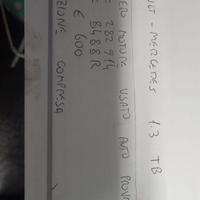 ALBERO MOTORE AUTO PROVE RENAULT MERCEDES 1.3 TB