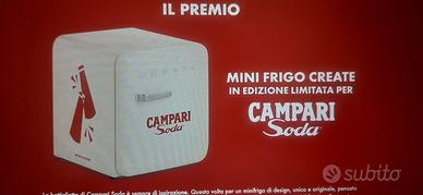 Mini frigo Create brandizzato Campari bianco