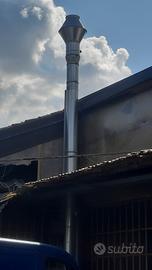 tubo fumi scarico industriale 