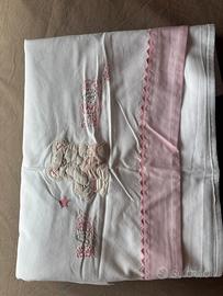 Lenzuola lettino a gabbia
