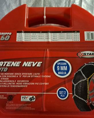 Catene da Neve Start - Spessore 9mm Gruppo 60