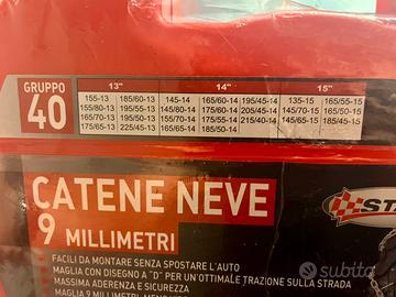 Catene da neve, nuove gruppo 40