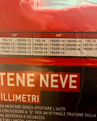 Catene da neve, nuove gruppo 40