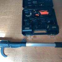 Forbici/cesoie a batteria Swansoft +asta telescopi