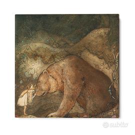 "E baciò l'orso sul naso" di John Bauer