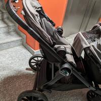 Baby Jogger City select Lux gemellare colore Ash