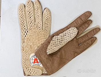 Guanti donna da guida vintage anni 60